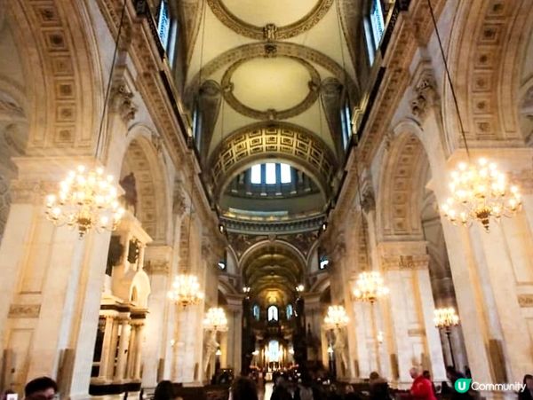 『英國』聖保羅教堂⛪️😍遊走倫敦必去！