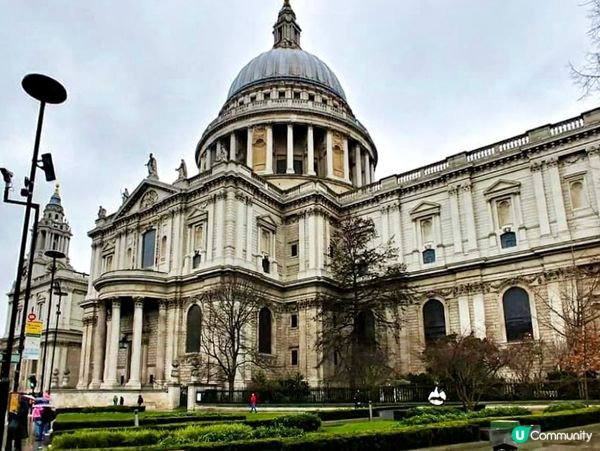 『英國』聖保羅教堂⛪️😍遊走倫敦必去！