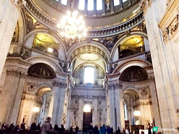 『英國』聖保羅教堂⛪️😍遊走倫敦必去！