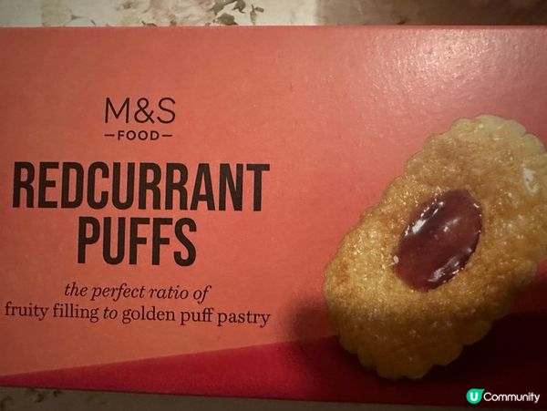 M&S Redcurrant Puffs