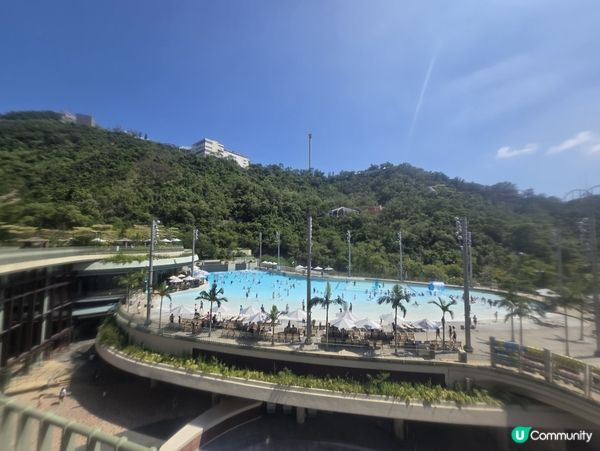 海洋公園水樂園放電日！👨‍👩‍👧‍👧🌊