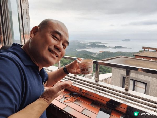 台灣九份食芋圓和十份天燈十分熱鬧