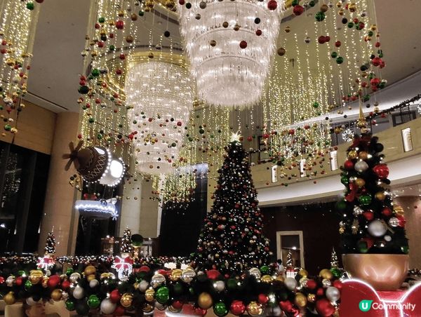 打卡熱點是深圳福田香格里拉酒店, 無論是酒店入口或者是酒店大...