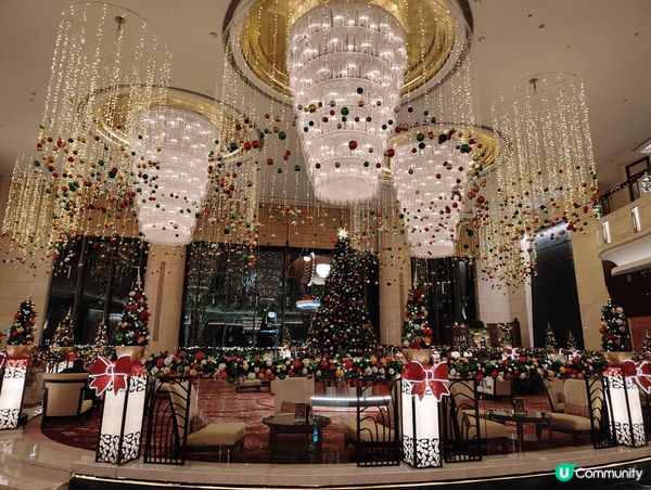 打卡熱點是深圳福田香格里拉酒店, 無論是酒店入口或者是酒店大...