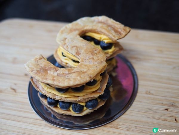 新春蝶戀香印拿破崙 食譜 Mille feuille