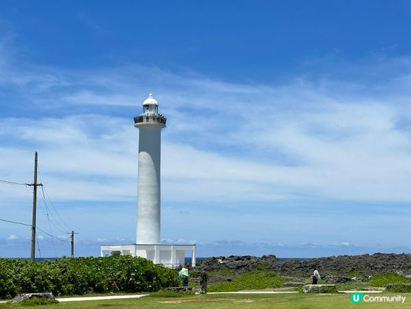 【沖繩】殘波岬燈塔 旁邊的海也很美😚🩵