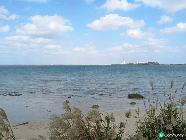 #沖繩小希臘#瀨長島#風很大#頭髮亂了