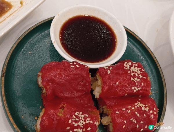 😋 脆蝦紅米腸粉，正到爆！