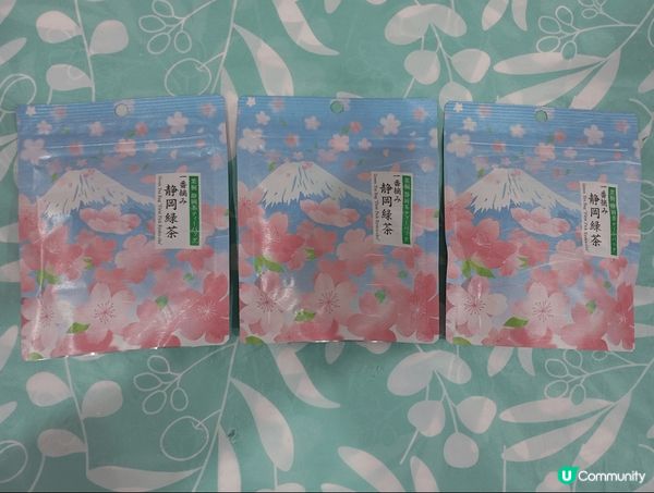 今次到靜岡旅行，必買當然是一番摘的靜岡綠茶，靚靚包裝有櫻花富...