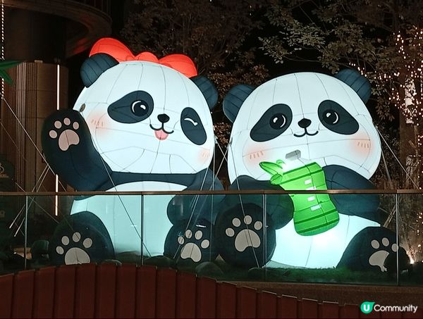 熊貓裝飾@The Southside