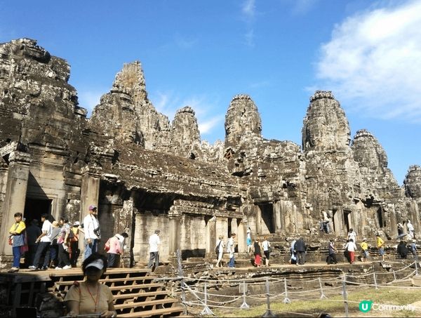 柬埔寨吳哥窟寺廟好值得去欣賞，了解當中故事，打卡記錄，開心回...
