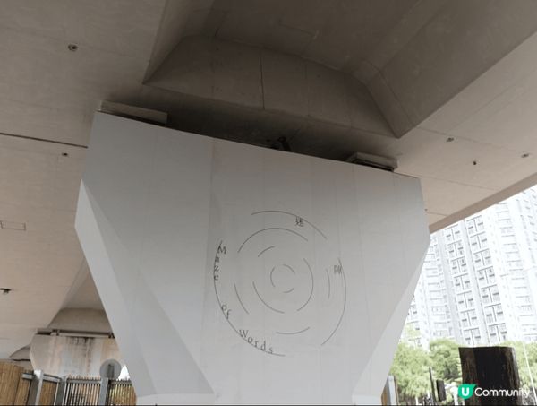 這裏是觀塘翠屏河畔長廊 觀塘繞道橋下的觀心園 - 香港首個正...