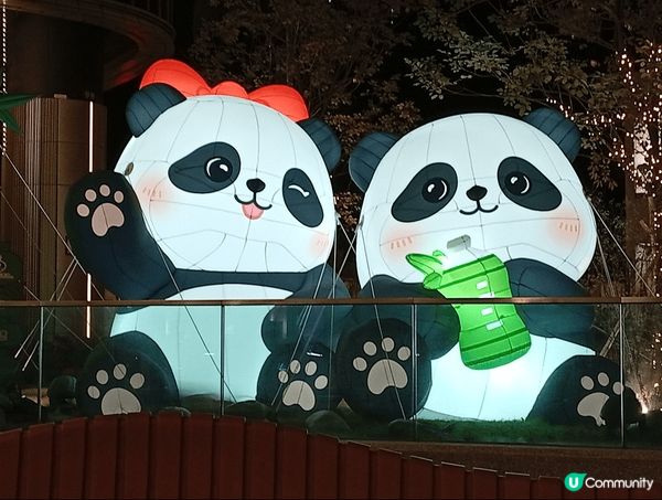 熊貓裝飾@The Southside