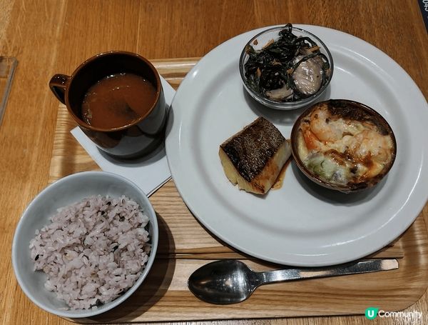 無印良品Cafe MUJI三品料理套餐