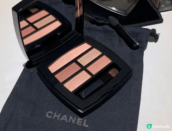 Chanel的眼影絕對是我最愛，Tender眼影盤，溫柔嘅粉...