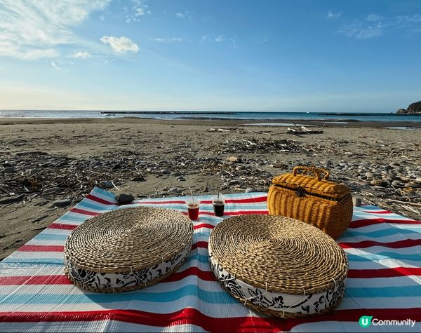 伊豆大室山真係好靚😌望住綠油油山，坐纜車上去。去河津沙灘邊睇...