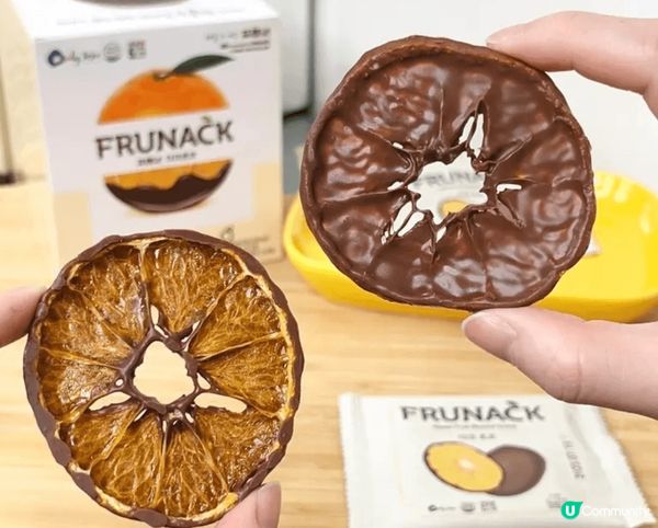 自從朋友介紹FRUNACK濟州島橘子巧克力【韓國濟州島必買手...