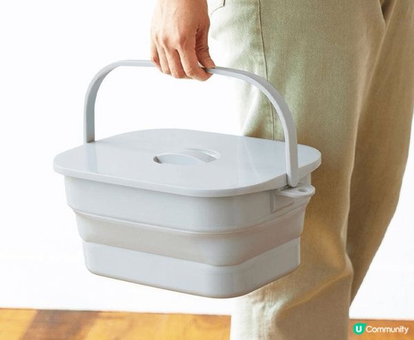 我推介的家居好物是ISETO日本製可折疊浸泡洗衣桶，因為它方...