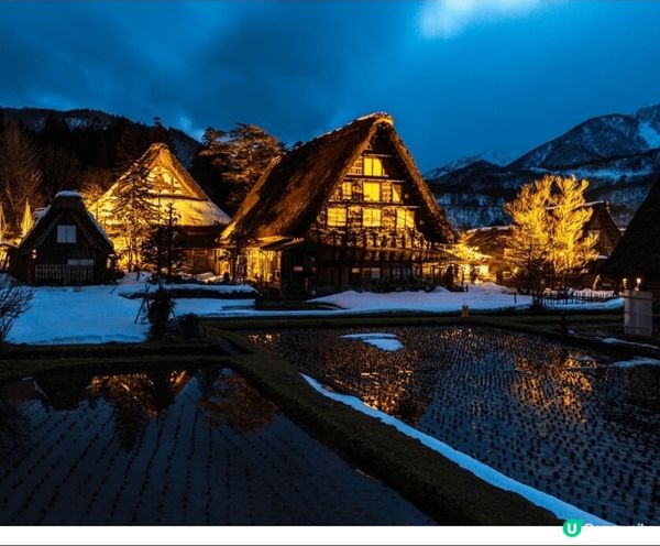 [白川鄉與五箇山的合掌造聚落]被聯合國教科文組織評選為世界遺...