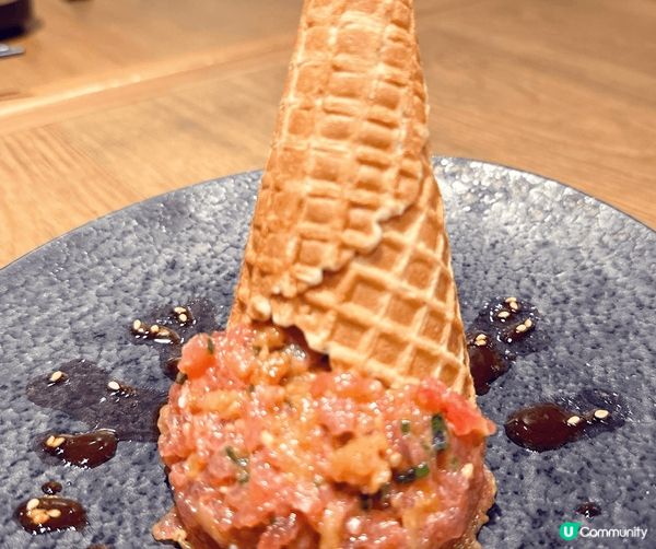 🌟雪糕脆筒吞拿魚他他