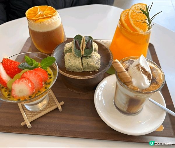 濟州Cafe the Container 巨型橙色手提藍外型...