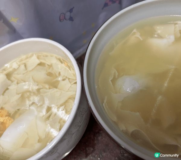 女人要食滋補養顏之物，推介充滿鈣的豆腐花，及白果腐竹雞蛋糖水...