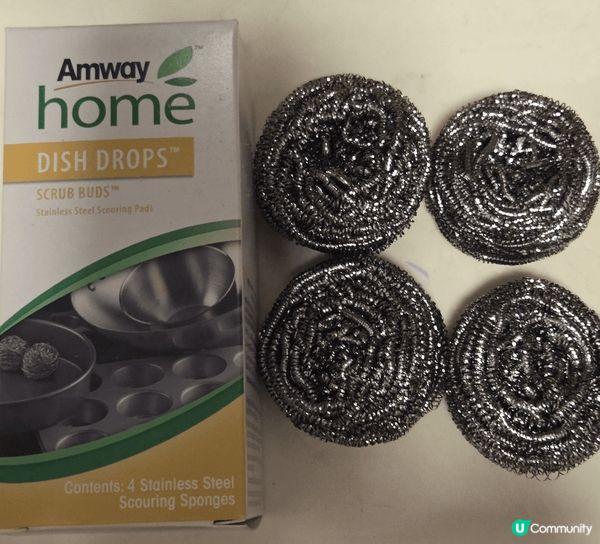 Amway 不銹鋼軟刷，一盒有四個，是用優質的不銹鋼絲造成...