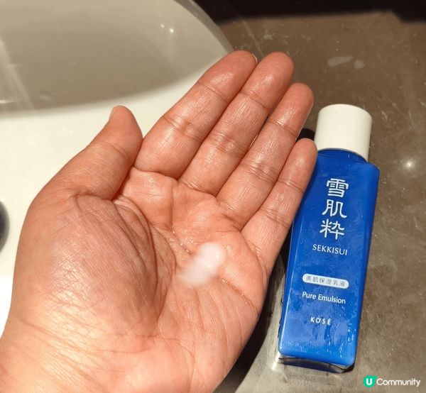 雪肌粹-美肌保濕乳液好好用，啱曬我皮膚敏感又乾燥，幫我啲皮膚...