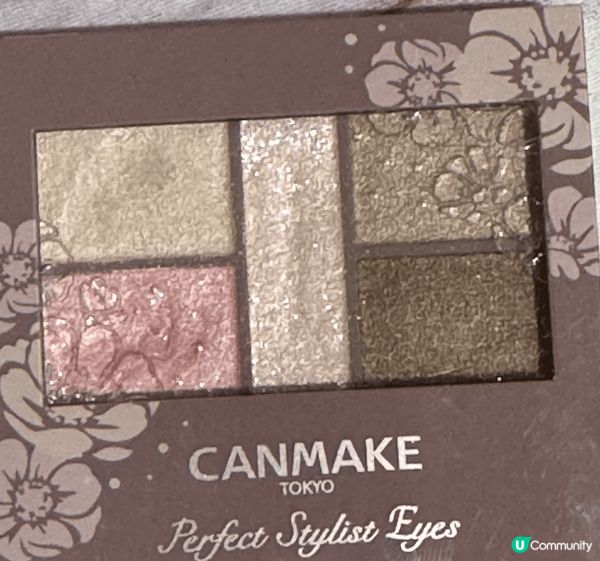 Canmake眼影非常好用，而且很強不同眼影顏色，自然的大地...