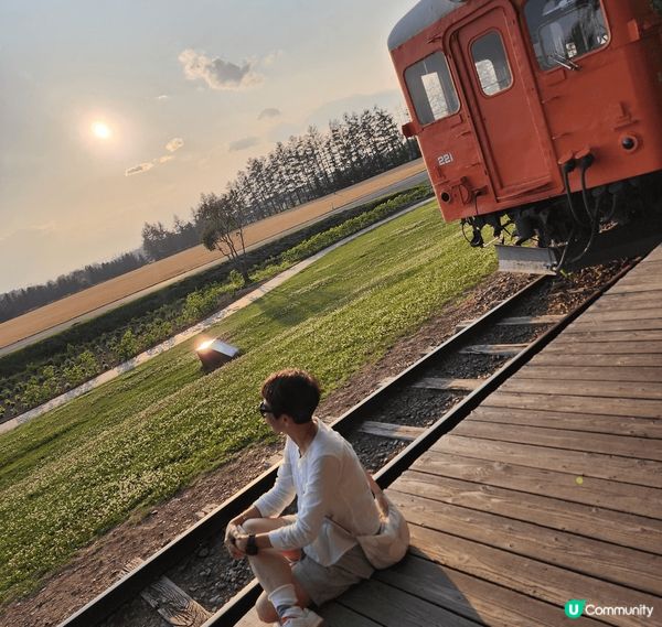 7月份北海道，美景，美食，花兒盛開，十分享受，十分幸福的自由...