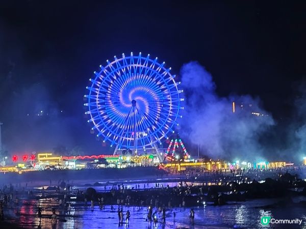 五一沙扒灣夜遊記：煙花、海鮮與夜未眠🌙