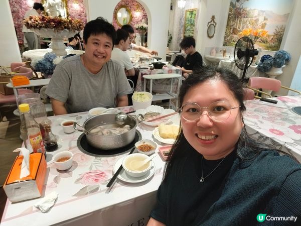 深圳後海站🔥歐式花園歎火鍋！