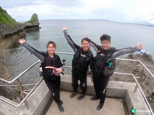 沖繩潛水記！青之洞窟🌊🐠 2025約定！