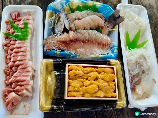 糸滿漁市場海鮮大比拼！🤤 拖羅海膽超正！