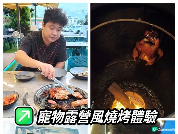 流浮山韓燒放題！粉藍打卡位📸，寵物友善🐶！