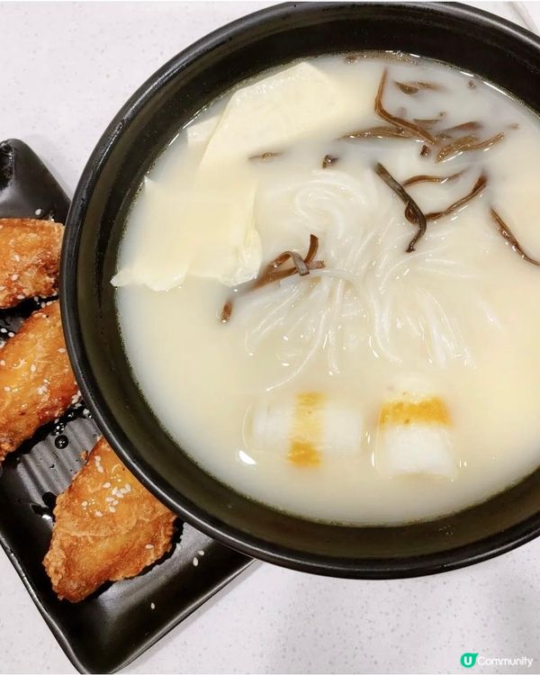 真係有花膠嘅痴膠雞米線