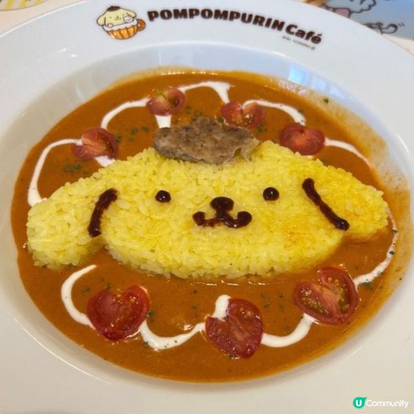 日本布丁狗咖喱飯造型可愛