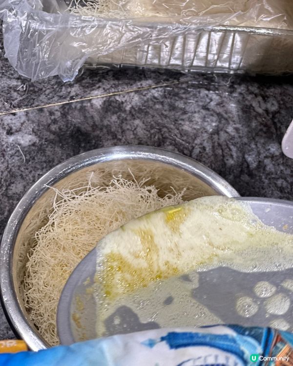 打敗99%。香港人自家炮製Kunafa中東芝士蛋糕🔥 脆皮爆餡🤤