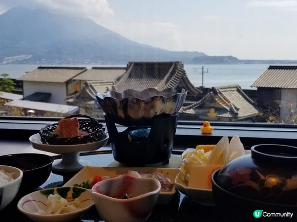 看着美景食日本定食