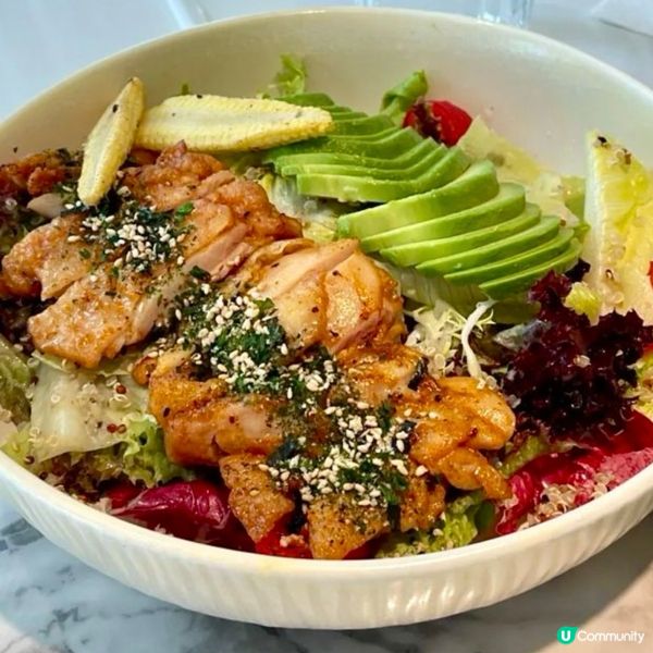 雞扒牛油果沙律