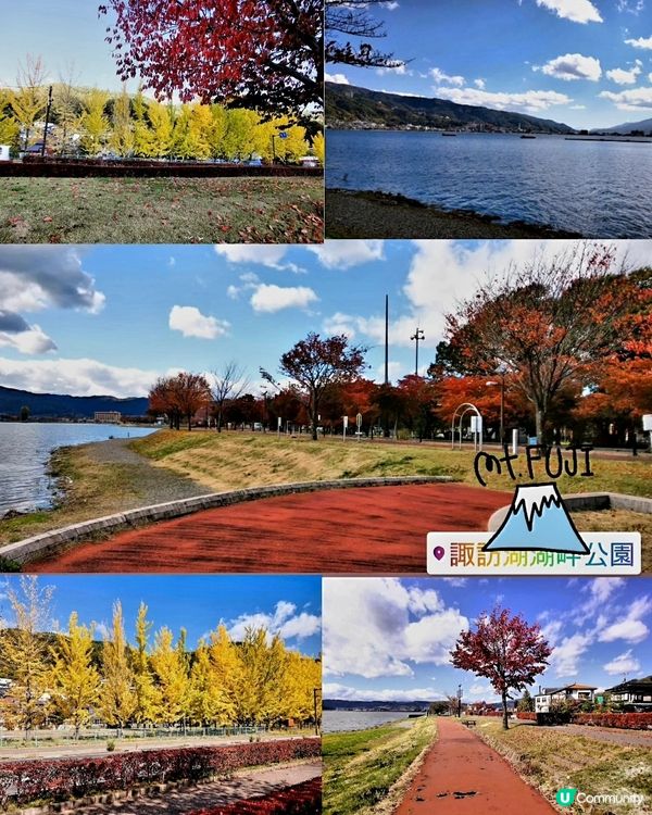 諏訪湖賞富士山🗻！秋冬限定靚景📸！