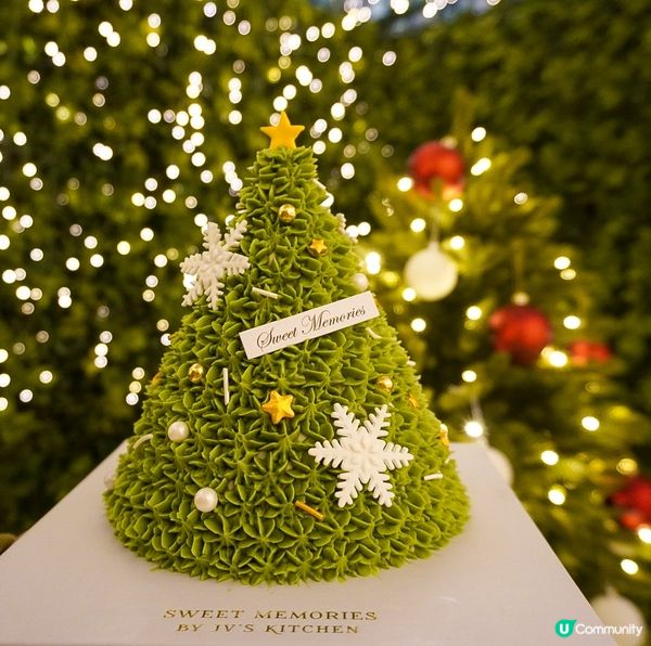 遇到了🥰這個聖誕節的心水❤️聖誕樹蛋糕🎄