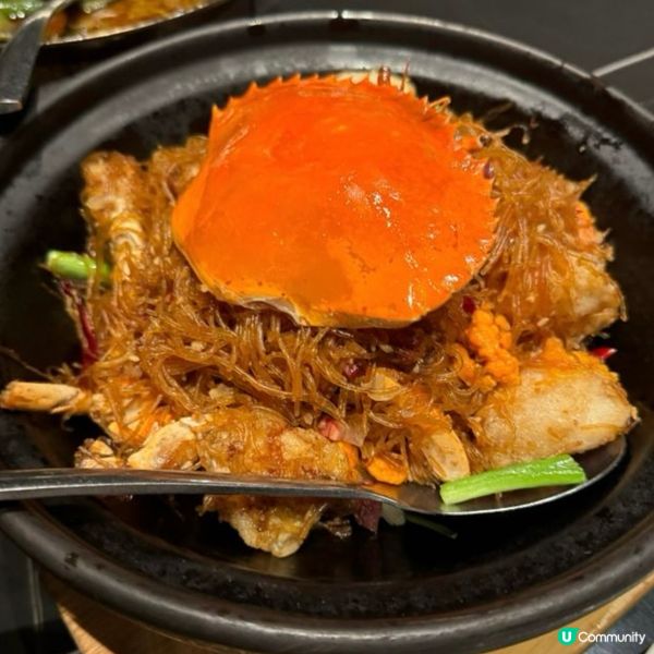 冬菜粉絲炒膏蟹