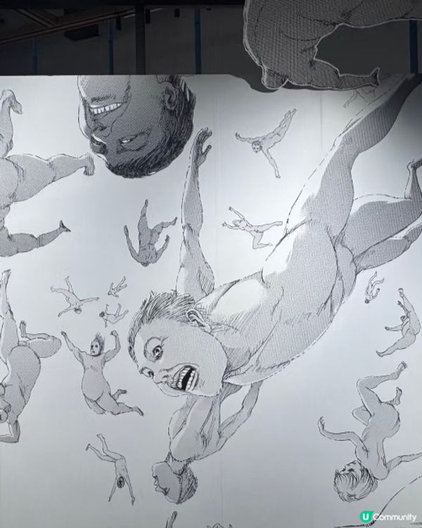 《進擊的巨人》展驚險之旅！😱 差啲入唔到！