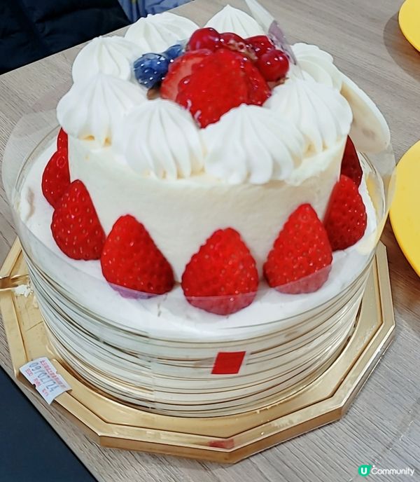 雙層雜莓忌廉蛋糕