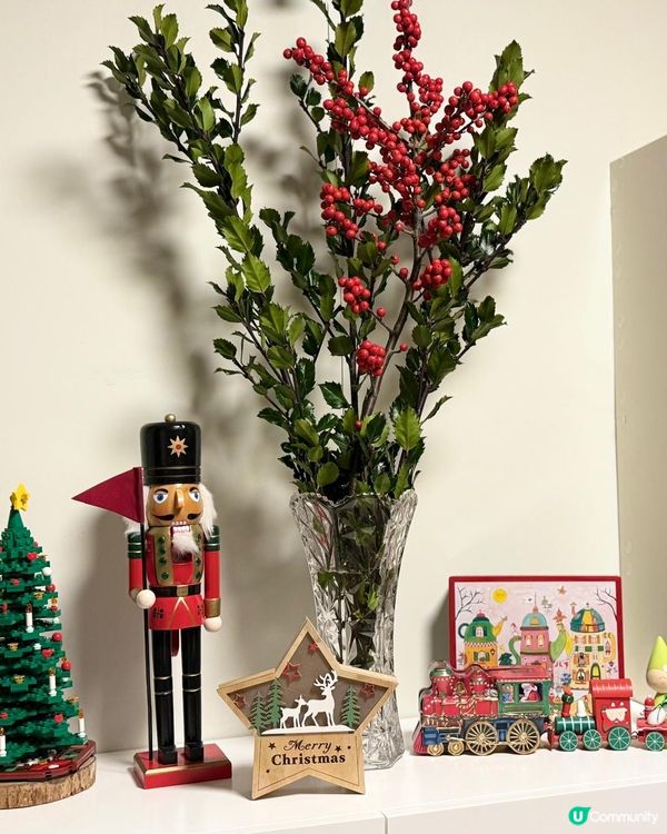 聖誕桌面裝飾 #聖誕打卡