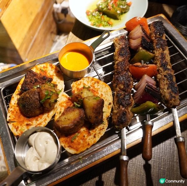 Lamees係香港少有食地中海、中東菜的餐廳，見都幾受歡迎，...