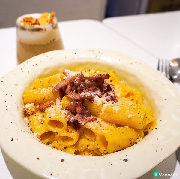 回想起意大利旅行食過的卡邦尼粗管通粉🇮🇹