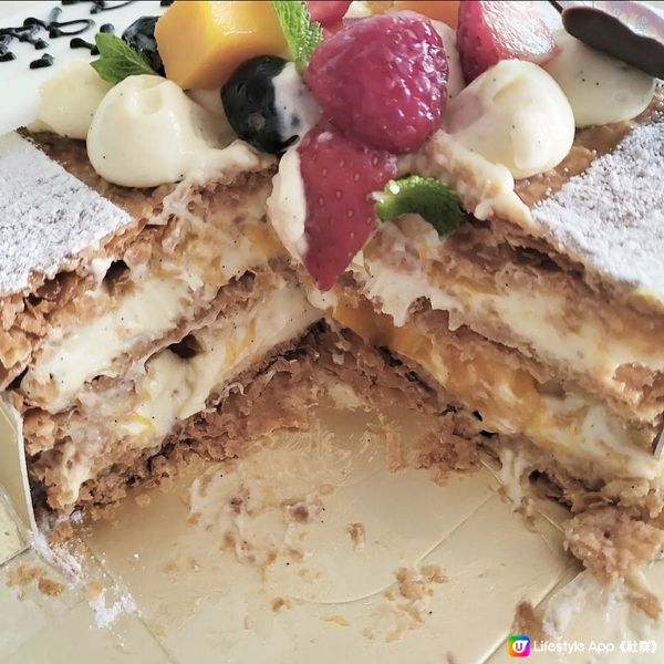 脆脆原味芒果拿破崙Mango Mille Feuille