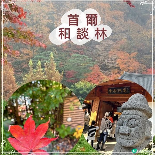 ［首爾］和談林🍁秋天必到景點｜照顧心靈健康